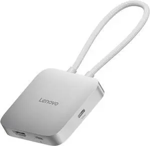 USB-C 5-in-1 Travel Hub 90W Power Delivery 4K 60Hz HDMI Dual USB-C and USB-A Ports Plug and Play Compact Silver Grey USB-C 5-in-1 Travel Hub 90W Power Delivery 4K 60Hz HDMI Dual USB-C and USB-A Ports Plug and Play Compact Silver Grey