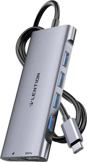 3.3FT Long Cable USB C Hub with 4K HDMI 100W PD Charging 4 USB 3.0 Port & LED Indicator for MacBook Pro/Air XPS HP Chromebook More Stable Driver Adapter (C35-1M Space Gray) 3.3FT Long Cable USB C Hub with 4K HDMI 100W PD Charging 4 USB 3.0 Port & LED Indicator for MacBook Pro/Air XPS HP Chromebook More Stable Driver Adapter (C35-1M Space Gray)