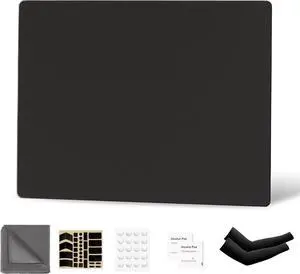 Glass Gaming Mouse Pad Hard Mousepad for Gaming 13.7 x 9.8 Ultra-Smooth Micro-Etched Surface Mousepad Improved Precision & Speed Anti-Slip Base Black Glass Gaming Mouse Pad Hard Mousepad for Gaming 13.7 x 9.8 Ultra-Smooth Micro-Etched Surface Mousepad Improved Precision & Speed Anti-Slip Base Black