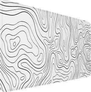 Extended Mouse Pad 31.5x15.7 inch Large Gaming Computer Keyboard Mouse Mat Water Resist Non-Slip Mousepad Rubber Base Long XXL Desk Mouse Pad for Work & Gaming Office & Home White Black Lines Extended Mouse Pad 31.5x15.7 inch Large Gaming Computer Keyboard Mouse Mat Water Resist Non-Slip Mousepad Rubber Base Long XXL Desk Mouse Pad for Work & Gaming Office & Home White Black Lines