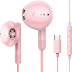 USB C Headphones for iPhone 17 16 15 Pro Max Plus iPad Pro USB C Earphones with Microphone Volume Control USB C Wired Earbuds USB Type C Earphone for Google Pixel 8 Galaxy S26 S25 S24 S23 S22 S21 A55 USB C Headphones for iPhone 17 16 15 Pro Max Plus iPad Pro USB C Earphones with Microphone Volume Control USB C Wired Earbuds USB Type C Earphone for Google Pixel 8 Galaxy S26 S25 S24 S23 S22 S21 A55