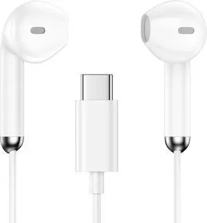 USB C Earphones Headset Headphone Wired Type C Earbuds Mic & Noise Cancelling USBC Ear Air Buds pods for iPhone 16 15 Pro Max iPad Earpods Galaxy S25/S24/S23/ Google Pixel LG Moto USB C Earphones Headset Headphone Wired Type C Earbuds Mic & Noise Cancelling USBC Ear Air Buds pods for iPhone 16 15 Pro Max iPad Earpods Galaxy S25/S24/S23/ Google Pixel LG Moto