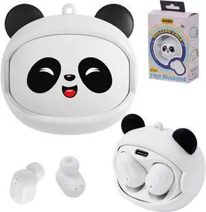 Kids Wireless Earbuds with Rotating Chaging Case Wireless Bluetooth Earbuds for Kids Kid Ear Buds with Mic 88dB Safe Volume Earphones Earpods in-Ear for Android iOS Cell Phone Laptop Panda Kids Wireless Earbuds with Rotating Chaging Case Wireless Bluetooth Earbuds for Kids Kid Ear Buds with Mic 88dB Safe Volume Earphones Earpods in-Ear for Android iOS Cell Phone Laptop Panda