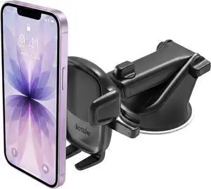 Easy One Touch Signature Dashboard & Windshield Universal Car Mount Phone Holder Desk Stand with Suction Cup Base and Telescopic Arm for iPhone Google More Smartphones Easy One Touch Signature Dashboard & Windshield Universal Car Mount Phone Holder Desk Stand with Suction Cup Base and Telescopic Arm for iPhone Google More Smartphones