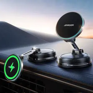 15W Magsafe Car Mount Charger iPhone Faster Charging Wireless Car Charger 80+LBS Strong Suction Magnetic Phone Holder for Car Stable Metal Support Arm for iPhone 17 Pro Max 16 15 14 13 15W Magsafe Car Mount Charger iPhone Faster Charging Wireless Car Charger 80+LBS Strong Suction Magnetic Phone Holder for Car Stable Metal Support Arm for iPhone 17 Pro Max 16 15 14 13