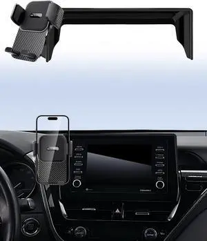Phone Mount for Toyota Camry 2021-2024 Accessories Hybrid LE/LE/SE/Nightshade 7-Inch Screen Automobile Cradles Camry Phone Holder Cell Phone Base Not Block Air Vent (No Fit 9-inch XLE/XSE) Phone Mount for Toyota Camry 2021-2024 Accessories Hybrid LE/LE/SE/Nightshade 7-Inch Screen Automobile Cradles Camry Phone Holder Cell Phone Base Not Block Air Vent (No Fit 9-inch XLE/XSE)