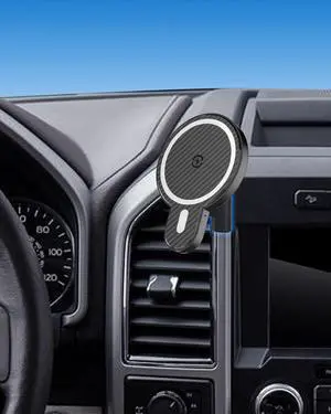 Car Phone Mount for Ford F-150 F150 2015-2020 Accessories Custom Vent | Magnetic 15W Fast Wireless Charger Car Phone Holder Fixed Clip Hands Free 360° Rotation Cell Phone Automobile Cradles Car Phone Mount for Ford F-150 F150 2015-2020 Accessories Custom Vent | Magnetic 15W Fast Wireless Charger Car Phone Holder Fixed Clip Hands Free 360° Rotation Cell Phone Automobile Cradles