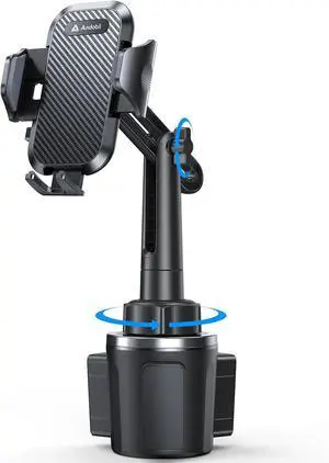 [Upgrade Version Cup Phone Holder for Car Universal Adjustable Long Neck Car Phone Mount Cradle Friendly Compatible with iPhone Google and All 4.0-7.0 inches Smartphones [Upgrade Version Cup Phone Holder for Car Universal Adjustable Long Neck Car Phone Mount Cradle Friendly Compatible with iPhone Google and All 4.0-7.0 inches Smartphones