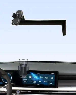Car Phone Holder for Hyundai Tucson/Hybrid 2025 2026 12.3-Inch Screen | Auto Lock Car Phone Mount Fixed Clip Hans-Free 360° Rotation Automobile Phone Cradles Fit iPhone & 4.0-7.0 Smartphones Car Phone Holder for Hyundai Tucson/Hybrid 2025 2026 12.3-Inch Screen | Auto Lock Car Phone Mount Fixed Clip Hans-Free 360° Rotation Automobile Phone Cradles Fit iPhone & 4.0-7.0 Smartphones
