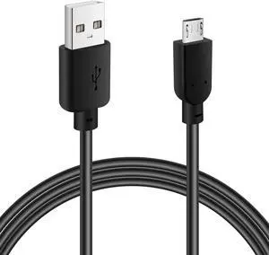 Micro USB Cable 3 Feet, 2.4A Fast Charging & Sync Android Charger, USB 2.0 A to Micro B 5-Pin Cord, Compatible with Samsung Galaxy S7 S6 Edge, Note 5 4, Sony, PS4, Kindle, Fire TV and More Black Micro USB Cable 3 Feet, 2.4A Fast Charging & Sync Android Charger, USB 2.0 A to Micro B 5-Pin Cord, Compatible with Samsung Galaxy S7 S6 Edge, Note 5 4, Sony, PS4, Kindle, Fire TV and More Black