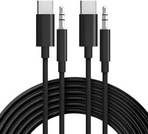 USB C to 3.5mm Audio Aux Jack Cable, Aux Cord for iPhone, Type C to 3.5mm Headphone Car Stereo Cord Compatible with iPhone 17/16 Plus /15 Pro Max, Samsung Galaxy S23 S22 Note 20 2Pack USB C to 3.5mm Audio Aux Jack Cable, Aux Cord for iPhone, Type C to 3.5mm Headphone Car Stereo Cord Compatible with iPhone 17/16 Plus /15 Pro Max, Samsung Galaxy S23 S22 Note 20 2Pack
