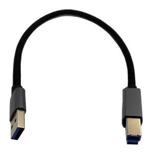 USB A to B 3.0 Cable Durable Nylon Braided Type A to B Male SuperSpeed USB Adapter Compatible Printers Scanner Monitor External Hard and More Devices ( 3.0 M/M 0.3M/1Feet) USB A to B 3.0 Cable Durable Nylon Braided Type A to B Male SuperSpeed USB Adapter Compatible Printers Scanner Monitor External Hard and More Devices ( 3.0 M/M 0.3M/1Feet)
