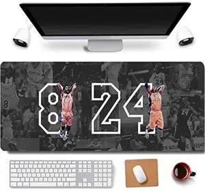 31.5x11.8 Inch Non-Slip Long Extended Large Gaming Mouse Pad with Stitched Edges XL Laptops Keyboard Mouse Mat(8&24) 31.5x11.8 Inch Non-Slip Long Extended Large Gaming Mouse Pad with Stitched Edges XL Laptops Keyboard Mouse Mat(8&24)