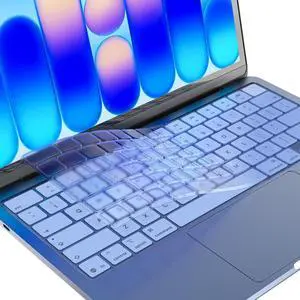 Premium Keyboard Cover Skin Protector, Laptop Accessories Compatible with 2026 2025 2024 2023 2022 2021 M5-M1 Pro/Max MacBook Pro 14/16, M5-M2 MacBook Air 13/15, 2026 Mac Neo 13, Indigo Clear Premium Keyboard Cover Skin Protector, Laptop Accessories Compatible with 2026 2025 2024 2023 2022 2021 M5-M1 Pro/Max MacBook Pro 14/16, M5-M2 MacBook Air 13/15, 2026 Mac Neo 13, Indigo Clear