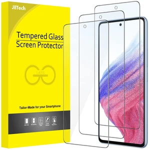 Screen Protector for Samsung Galaxy A53/A52/A52s, 3-Pack | HD Clear, 9H Tempered Glass Film, Anti-Scratch Glass Screen Protector for Samsung Galaxy A53/A52/A52s, 3-Pack | HD Clear, 9H Tempered Glass Film, Anti-Scratch Glass