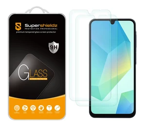(2 Pack) Designed for Samsung Galaxy A16 5G Tempered Glass Screen Protector, Anti Scratch, Bubble Free (2 Pack) Designed for Samsung Galaxy A16 5G Tempered Glass Screen Protector, Anti Scratch, Bubble Free
