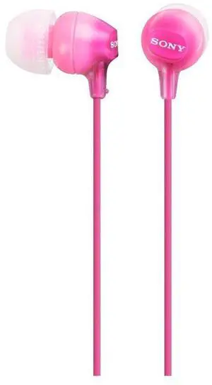 MDR-EX15LPP Pink in Ear Headphones MDREX15 MDR-EX15LPP Pink in Ear Headphones MDREX15