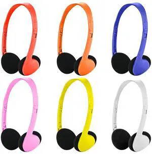 Kids Headphones Bulk 6 Pack Multi Colored for Students School Classroom Boys Girls Children Toddler Baby Teens and Adults (6 Colors) Kids Headphones Bulk 6 Pack Multi Colored for Students School Classroom Boys Girls Children Toddler Baby Teens and Adults (6 Colors)
