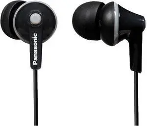 Wired Earphones 3.5 mm Jack Black (RP-HJE125E-K) Wired Earphones 3.5 mm Jack Black (RP-HJE125E-K)