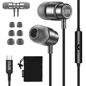 Rider USB C Headphones, Magnetic USB-C Earbuds for iPhone 17 16 15 Pro Max Plus Air Samsung Galaxy S24 S23 Ultra S22 S21 FE S20 Z Flip 3 Fold 4 A54, USB Type C Earphones - Grey Rider USB C Headphones, Magnetic USB-C Earbuds for iPhone 17 16 15 Pro Max Plus Air Samsung Galaxy S24 S23 Ultra S22 S21 FE S20 Z Flip 3 Fold 4 A54, USB Type C Earphones - Grey