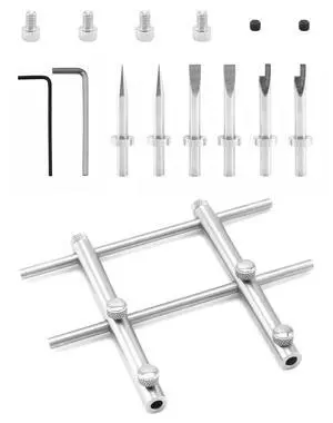 Camera Repair Tool Kit - 3/8" to 3-15/16" Lens Repair Set, Anti-Magnetic 3 Tips, 6 Screws & 2 Hexagon Wrenches for Canon, Nikon, Sony, Olympus Cameras Camera Repair Tool Kit - 3/8" to 3-15/16" Lens Repair Set, Anti-Magnetic 3 Tips, 6 Screws & 2 Hexagon Wrenches for Canon, Nikon, Sony, Olympus Cameras
