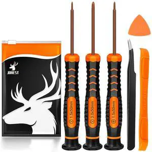 Screwdriver Kit for Switch, 6Pcs Repair Set with Triwing Y00,Y1,Phillips PH000, Tweezers, Crowbar, Triangle Pry, for Switch Lite, Joycon Controller, Wii, Gameboy Advance SP, Gamecube Screwdriver Kit for Switch, 6Pcs Repair Set with Triwing Y00,Y1,Phillips PH000, Tweezers, Crowbar, Triangle Pry, for Switch Lite, Joycon Controller, Wii, Gameboy Advance SP, Gamecube