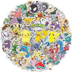100 Cartoon Pokémon Stickers Waterproof & Durable Cute Decals for Perfect for Laptops, Phones, Skateboards, Luggage,Assorted Funny for Gifts, Party Favors. 100 Cartoon Pokémon Stickers Waterproof & Durable Cute Decals for Perfect for Laptops, Phones, Skateboards, Luggage,Assorted Funny for Gifts, Party Favors.