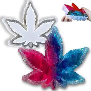 Ashtray Mold for Resin, Large Leaf Silicone Mold for Epoxy Resin, Maple Leaf Rolling Tray for Jewelry Storage Box, DIY Craft Gift, Home Decoration Ashtray Mold for Resin, Large Leaf Silicone Mold for Epoxy Resin, Maple Leaf Rolling Tray for Jewelry Storage Box, DIY Craft Gift, Home Decoration