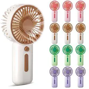 12 Pack Mini Portable Fans Bulk with Foldable Stand, Small Handheld Fan Battery Operated Fan in 4 Assorted Colors for Women Men Travel, Gym, Office, Wedding, Camping, Makeup 12 Pack Mini Portable Fans Bulk with Foldable Stand, Small Handheld Fan Battery Operated Fan in 4 Assorted Colors for Women Men Travel, Gym, Office, Wedding, Camping, Makeup
