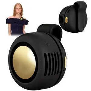 Portable Mini Clip on Fan, 3 Speeds USB Rechargeable 360° Rotatable Fan, Silent Bladeless Personal Fans Portable Mini Clip on Fan, 3 Speeds USB Rechargeable 360° Rotatable Fan, Silent Bladeless Personal Fans