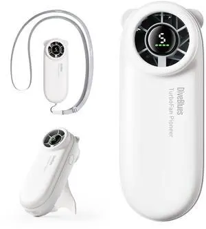 Handheld Portable Turbo Fan, 4000mAh USB Rechargeable Pocket Fan, Up to 16 Hours, Hand Fan with 5 Speeds Powerful Cooling for Travel/Summer/Outdoor/Lash/Purse Handheld Portable Turbo Fan, 4000mAh USB Rechargeable Pocket Fan, Up to 16 Hours, Hand Fan with 5 Speeds Powerful Cooling for Travel/Summer/Outdoor/Lash/Purse