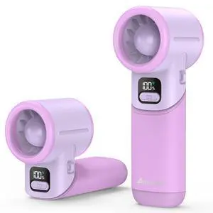 Portable Handheld Turbo Fan5 Speed Foldable Hand FansMax 20 Hours RuntimeRechargeable Mini Pocket Cooling Fan for Travel, Outdoor Activities, Gifts for Women Portable Handheld Turbo Fan5 Speed Foldable Hand FansMax 20 Hours RuntimeRechargeable Mini Pocket Cooling Fan for Travel, Outdoor Activities, Gifts for Women