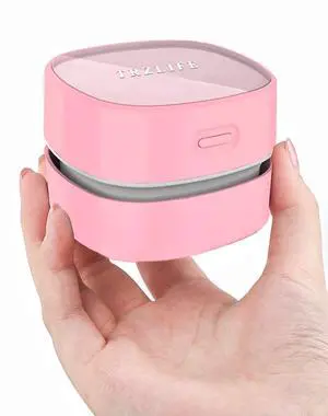 Desk Vacuum Cleaner, Office & Home Desktop Cleaner, Ideal Gift Pink Desk Vacuum Cleaner, Office & Home Desktop Cleaner, Ideal Gift Pink