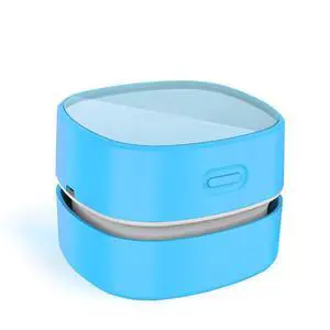 Desktop Vacuum Cleaner,Mini Table dust Sweeper Energy Saving,High Endurance up to 400 mins,Cordless&360º Rotatable for Cleaning Hairs,Crumbs,Computer Keyboard of Kid Gift(Blue Charging) Desktop Vacuum Cleaner,Mini Table dust Sweeper Energy Saving,High Endurance up to 400 mins,Cordless&360º Rotatable for Cleaning Hairs,Crumbs,Computer Keyboard of Kid Gift(Blue Charging)