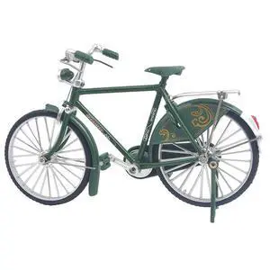Vintage Metal Bicycle Ornaments Desktop Mini Retro Style Alloy Classical Bike Toy Figurines Home Decoration for Children Toys Gifts (Green) Vintage Metal Bicycle Ornaments Desktop Mini Retro Style Alloy Classical Bike Toy Figurines Home Decoration for Children Toys Gifts (Green)