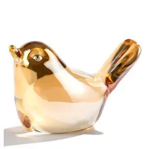 Crystal Gold Birds Figurines Home Decor, Glass Art Birds Collectible Figurines Paperweights Crystal Decor Gifts for Women Mom Friends (Gold) Crystal Gold Birds Figurines Home Decor, Glass Art Birds Collectible Figurines Paperweights Crystal Decor Gifts for Women Mom Friends (Gold)