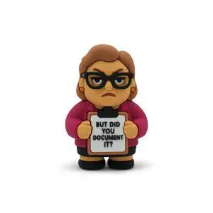 Miniature Desk Figurine Cute & Quirky Office Decor for Desk, Shelf, or Workspace Fun Tiny Collectible Statue for Adults, Coworkers, or Home Office Gift-HR Lady Document It Miniature Desk Figurine Cute & Quirky Office Decor for Desk, Shelf, or Workspace Fun Tiny Collectible Statue for Adults, Coworkers, or Home Office Gift-HR Lady Document It