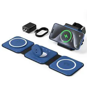 3 in 1 Charging Station for Multple Devices,Foldable 3 in 1 Wireless Charger for Travel,Nano Wireless Charging Station for iPhone16 15 14 13 12 Pro Max/Watch 10 9 8 7 6 5 4 3 Ultra/AirPod Pro 3 in 1 Charging Station for Multple Devices,Foldable 3 in 1 Wireless Charger for Travel,Nano Wireless Charging Station for iPhone16 15 14 13 12 Pro Max/Watch 10 9 8 7 6 5 4 3 Ultra/AirPod Pro