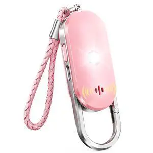 Personal Safety Alarm, 130dB Double Speakers Personal Alarms for Women, Strobe Light and Low Battery Notice, Rechargeable Self Defense Keychain for Seniors College Girls Gift Personal Safety Alarm, 130dB Double Speakers Personal Alarms for Women, Strobe Light and Low Battery Notice, Rechargeable Self Defense Keychain for Seniors College Girls Gift