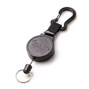 Retractable Carabiner Keychain with 36" Retractable Cord, 6 oz. Retraction Retractable Carabiner Keychain with 36" Retractable Cord, 6 oz. Retraction