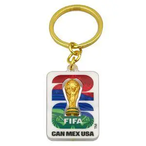 Official FIFA World Cup 2026 Edition - 1.75 inch 3D Rotating FIFA Trophy Keychain - Collectors Edition Item - Premium Zinc Alloy & Acrylic; Perfect for Keys, Gym Bags & Backpacks Official FIFA World Cup 2026 Edition - 1.75 inch 3D Rotating FIFA Trophy Keychain - Collectors Edition Item - Premium Zinc Alloy & Acrylic; Perfect for Keys, Gym Bags & Backpacks