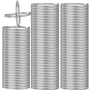 200PCS Key Rings, Split Bulk Keyrings for Keychain and Crafts (25mm) 200PCS Key Rings, Split Bulk Keyrings for Keychain and Crafts (25mm)