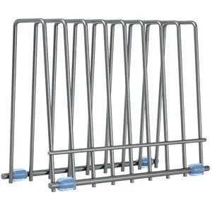 Reusable Silicone Bags Rack, Drying Rack for Storage Bags, Stainless Stand for Reusable Freezer Bags, File Organizer Desktop Storage Book Shelf (Grey) Reusable Silicone Bags Rack, Drying Rack for Storage Bags, Stainless Stand for Reusable Freezer Bags, File Organizer Desktop Storage Book Shelf (Grey)