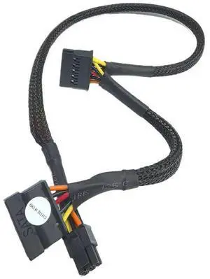 Small 6Pin to Splitter 15Pin SATA Power Cable Cord for 3250 3268 3650 3653 3660 3667 3668 Computer HDD SSD 50cm Small 6Pin to Splitter 15Pin SATA Power Cable Cord for 3250 3268 3650 3653 3660 3667 3668 Computer HDD SSD 50cm