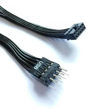 For B25 IB250MH Motherboard Extension Cable Mini USB 9Pin 2.0mm Female to Normal ATX Mainboard Standard 9P 2.54mm Male For B25 IB250MH Motherboard Extension Cable Mini USB 9Pin 2.0mm Female to Normal ATX Mainboard Standard 9P 2.54mm Male