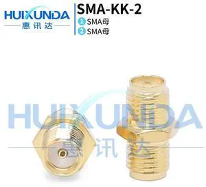 SMA-KK-2 Hexagonal SMA Female to Female SMA External Thread Inner Hole SMA Double Female Head Through Double Head Connector SMA-KK-2 Hexagonal SMA Female to Female SMA External Thread Inner Hole SMA Double Female Head Through Double Head Connector