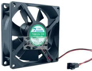 80mm Case Fan TX8025L12S 12V 0.08A 8CM 80x80x25mm Ultra-Quiet Mute Cooling Fan for PC & Electronics 80mm Case Fan TX8025L12S 12V 0.08A 8CM 80x80x25mm Ultra-Quiet Mute Cooling Fan for PC & Electronics