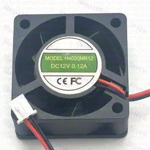 for H4020MR12 DC 12V 0.12A 40x40x20mm 2-Wire Server Cooling Fan for H4020MR12 DC 12V 0.12A 40x40x20mm 2-Wire Server Cooling Fan