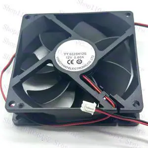 for SNOWFAN YY9225H12S DC 12V 0.60A 90x90x25mm 2-Wire Server Cooling Fan for SNOWFAN YY9225H12S DC 12V 0.60A 90x90x25mm 2-Wire Server Cooling Fan