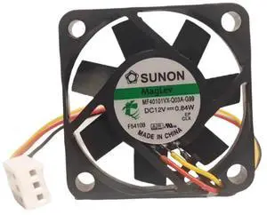 MF40101VX-Q03A-G99 4010 Cooling Fan, 12V, 8500 RPM, Silent Fan for Industrial Control, Motherboards, and Inverter Power Su MF40101VX-Q03A-G99 4010 Cooling Fan, 12V, 8500 RPM, Silent Fan for Industrial Control, Motherboards, and Inverter Power Su